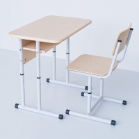 Set Banca scolara cu scaun Werzalit Antivadal reglabile