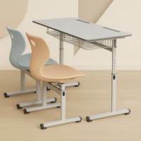 Set reglabil Banca scolara plus 2 scaune monoblok